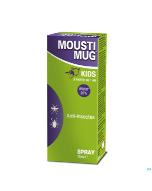 Moustimug kids spray 75ml nf    remplace 2394674