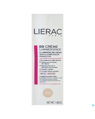 Lierac luminescence creme bb teint sable tube 30ml