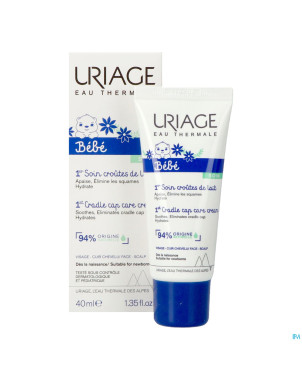 Uriage bb soin croutes de lait creme    tube  40ml