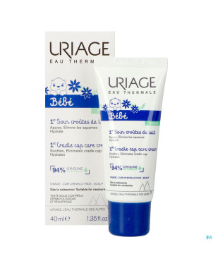 Uriage bb soin croutes de lait creme    tube  40ml