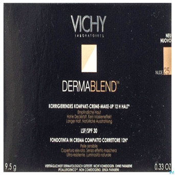Vichy fdt dermablend compact creme 25 10g