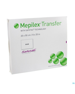 Mepilex transfer pans sil ster   20x50cm  4 294502