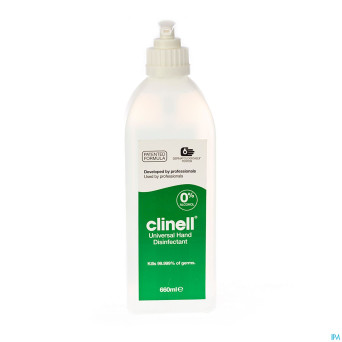 Clinell desinfectant universelle mains  660ml