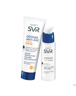 Svr defense a/age cr ip30 + hydracid c20 cr 30ml
