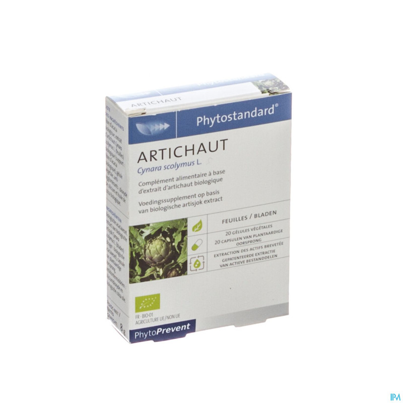 Phytostandard artichaut    caps 20