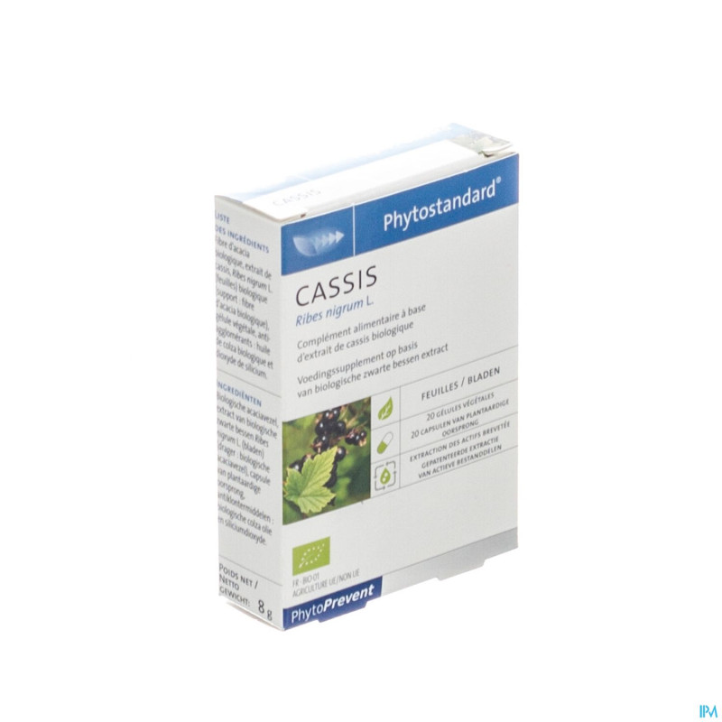 Phytostandard cassis    caps 20