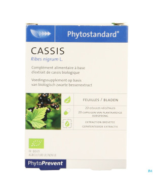 Phytostandard cassis    caps 20