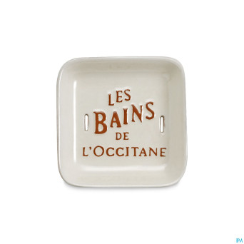 L'occitane porte savon petit blanc