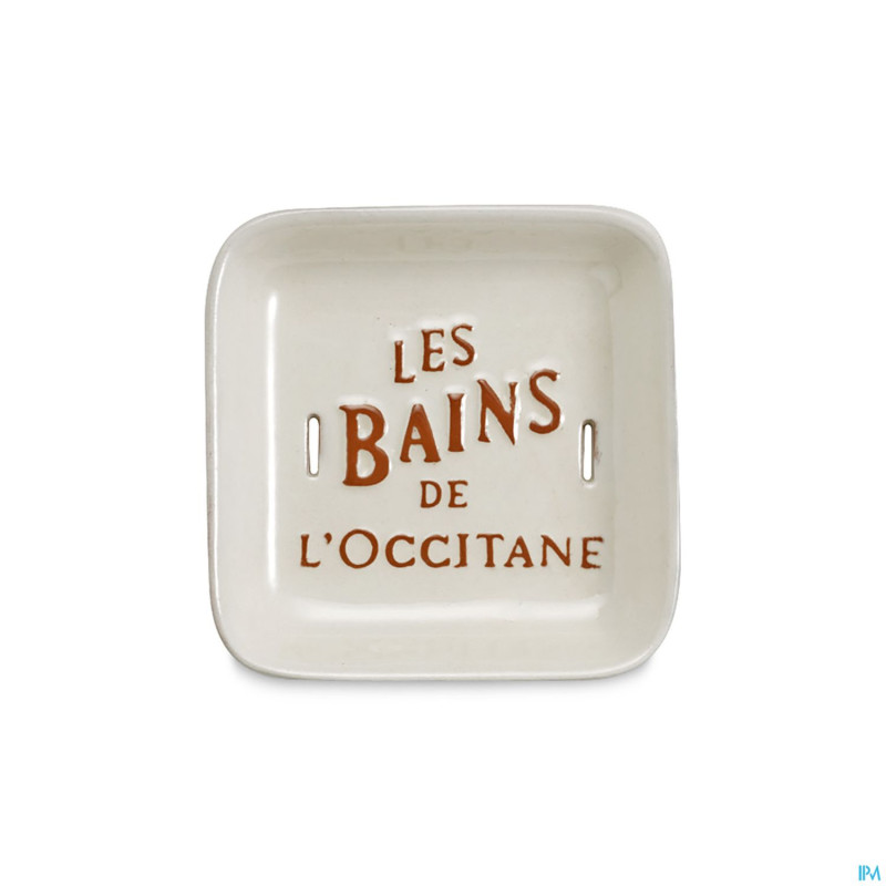 L'occitane porte savon petit blanc