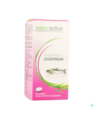 Elusanes foie morue    pot caps 60