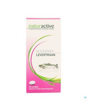Elusanes foie morue    pot caps 60