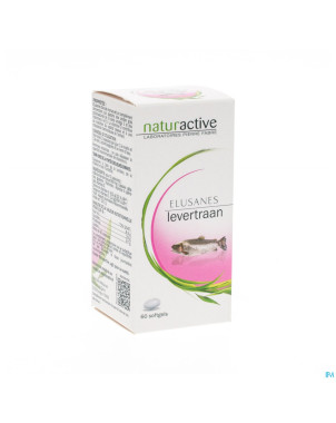 Elusanes foie morue    pot caps 60