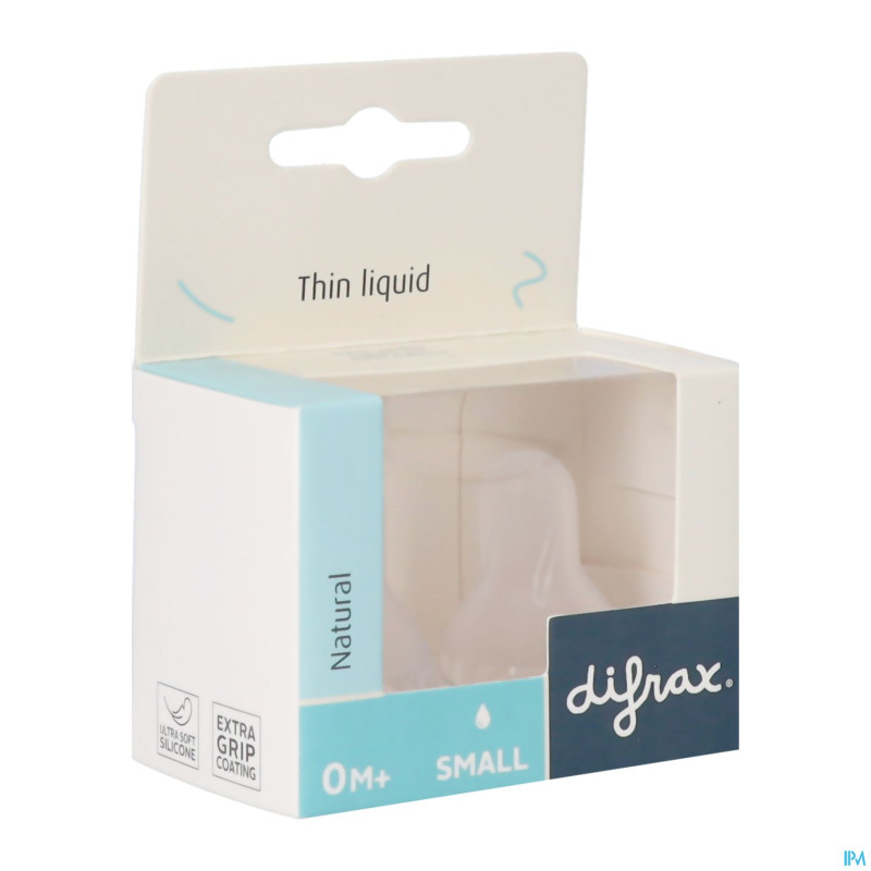 Difrax tetine natural small    671