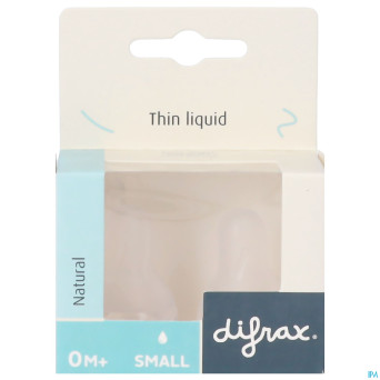 Difrax tetine natural small    671