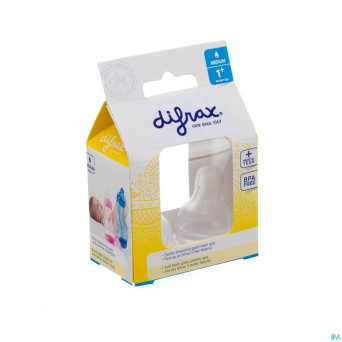 Difrax tetine natural medium    672