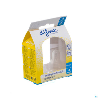 Difrax tetine natural large    673