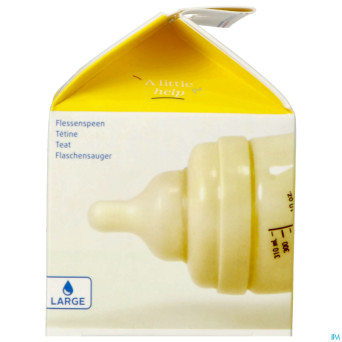 Difrax tetine natural wide large    678