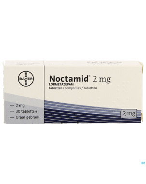 Noctamid 2 mg impexeco comp 30 x 2 mg pip