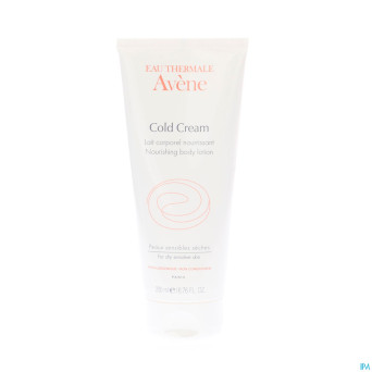 Avene cold cream lait corporel    tube 200ml