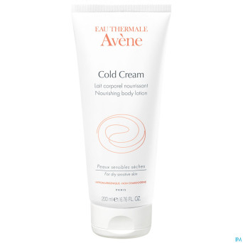 Avene cold cream lait corporel    tube 200ml