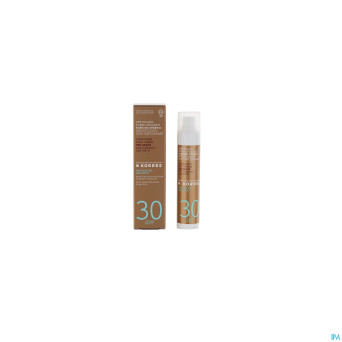 Korres ks creme sol. vis. a/tache vigne ip30  50ml