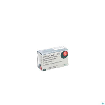 Sildenafil teva  25mg comp a croquer  4x  25mg