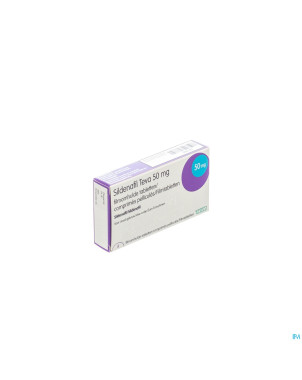 Sildenafil teva  50mg comp a croquer  4x  50mg