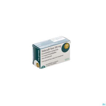 Sildenafil teva 100mg comp a croquer 12x 100mg