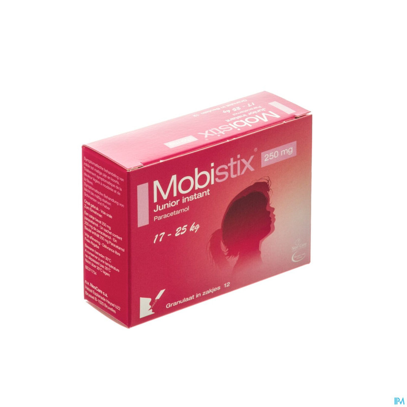 Mobistix junior instant 250mg gran sach 12x250mg