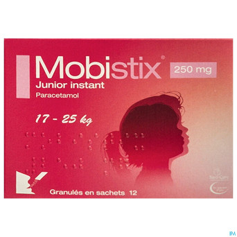 Mobistix junior instant 250mg gran sach 12x250mg