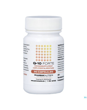 Q10 forte caps 30x100mg    pharmanutrics