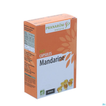 Mandarine bio    blister caps 2x15 pranarom
