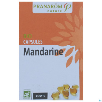 Mandarine bio    blister caps 2x15 pranarom