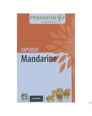 Mandarine bio    blister caps 2x15 pranarom