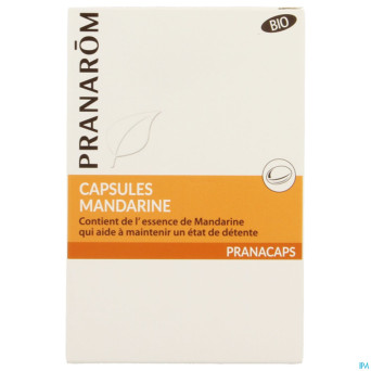Mandarine bio    blister caps 2x15 pranarom