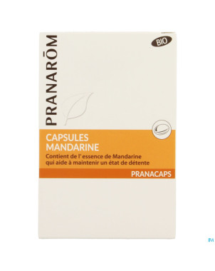 Mandarine bio    blister caps 2x15 pranarom