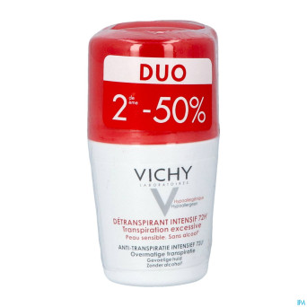 Vichy deo transp. exc stress resist bil duo 2x50ml