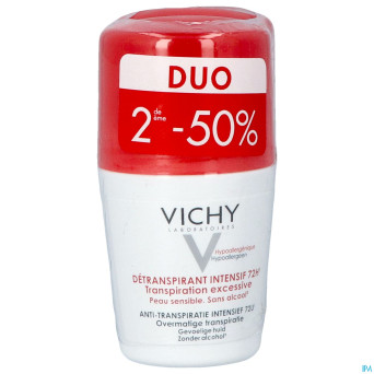 Vichy deo transp. exc stress resist bil duo 2x50ml