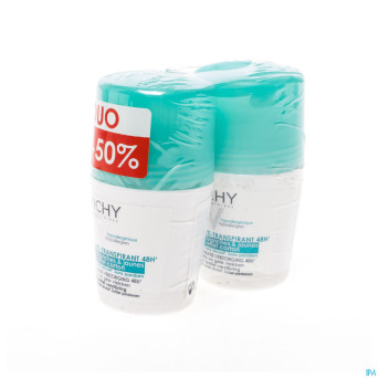 Vichy deo a/trace bille 48h    duo 2x50ml
