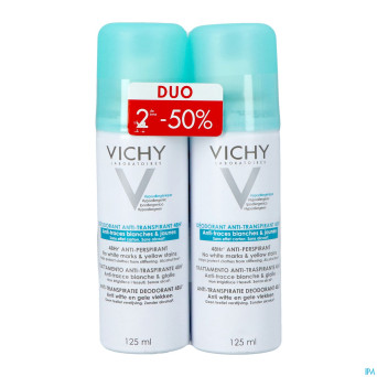 Vichy deo a/trace aerosol 48h    duo 2x125ml