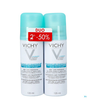 Vichy deo a/trace aerosol 48h    duo 2x125ml
