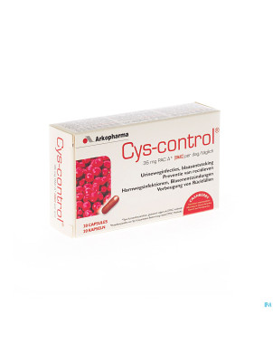 Cys-control caps 20x36mg