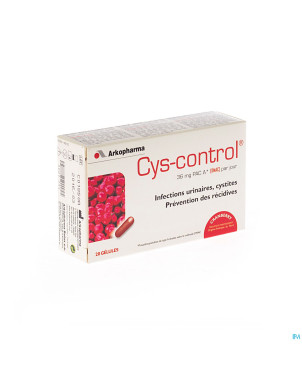 Cys-control caps 20x36mg