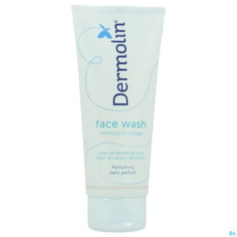 Dermolin nettoyant visage gel tube 100ml