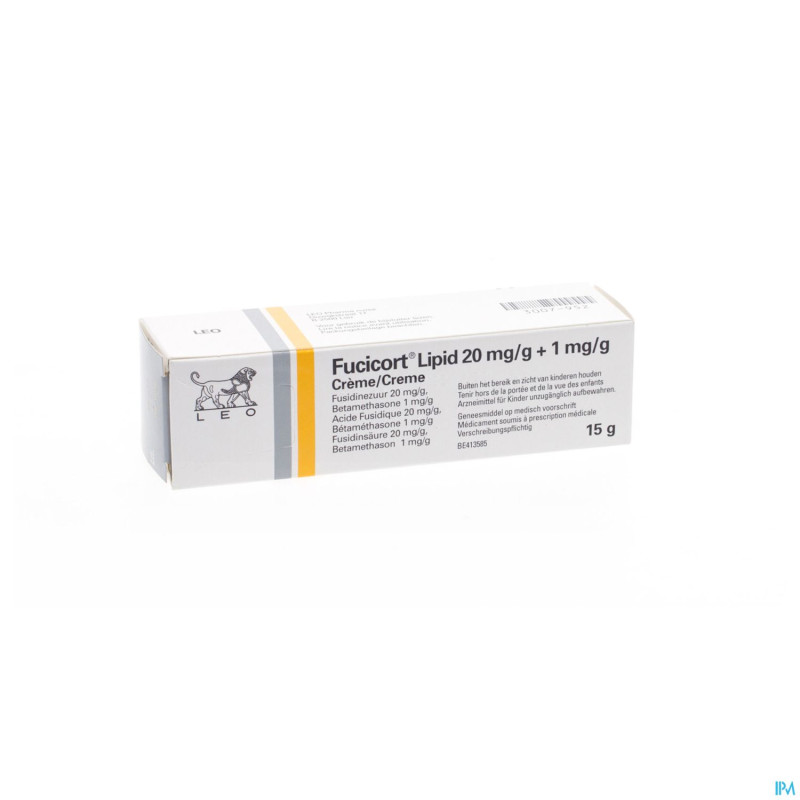 Fucicort lipid 20mg/g + 1mg/g creme tube 15g