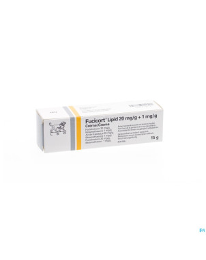 Fucicort lipid 20mg/g + 1mg/g creme tube 15g