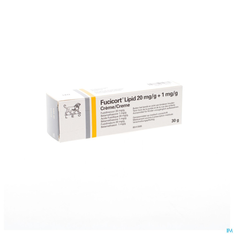 Fucicort lipid 20mg/g + 1mg/g creme tube 30g