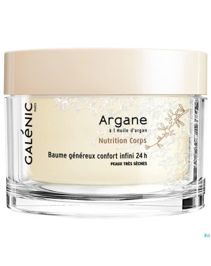 Galenic argane baume corps pot 200ml