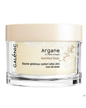 Galenic argane baume corps pot 200ml