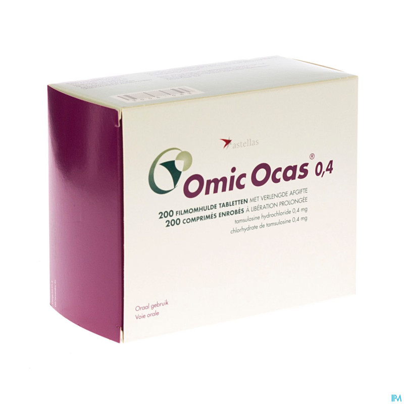 Omic ocas pi pharma comp 200 x 0,4 mg pip